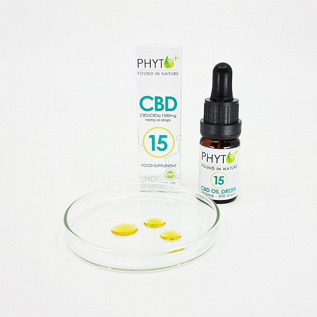 L'Huile de CBD Gouttes 1500mg | formule forte