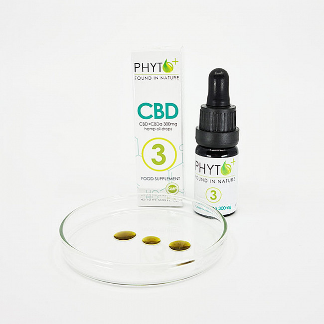 CBD Hemp Oil Drops 3% | 300mg Phyto Plus®