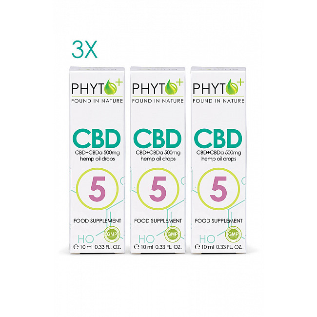 Huile de CBD 500mg | Multipack 1500mg