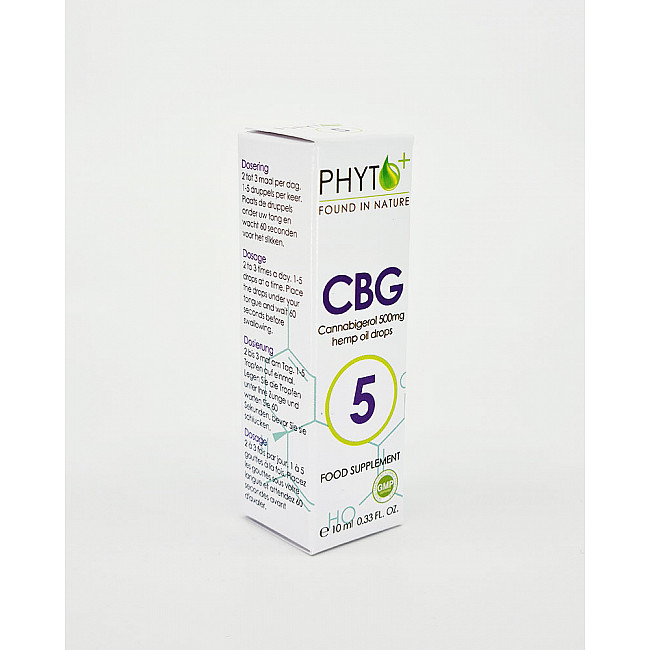 Huile de CBG Gouttes 5% | 500 mg