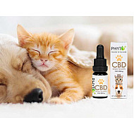 Gotas de Óleo de CBD para Animais de Estimação