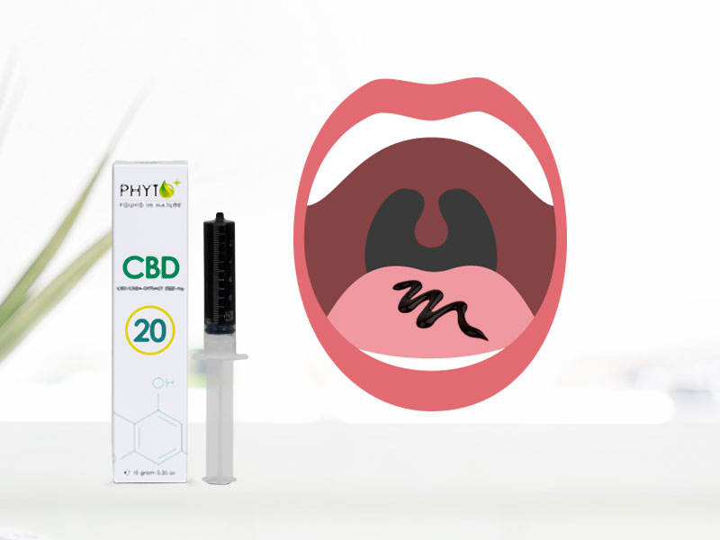 How to take CBD extract sublingual?