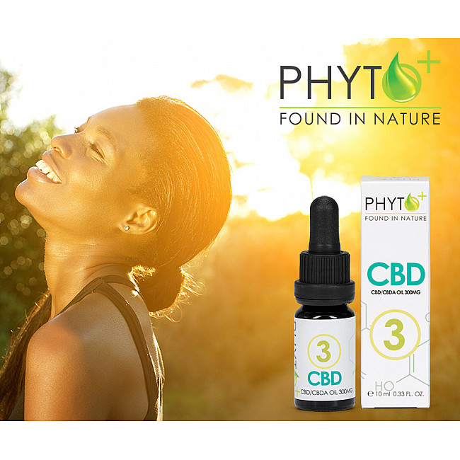 CBD Hemp Oil Drops 3% | 300mg Phyto Plus®