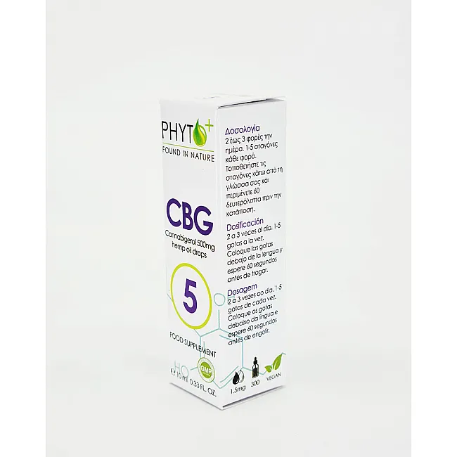 CBG Druppels 5% |  500mg