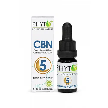 Huile de CBN Gouttes 5% | 500mg