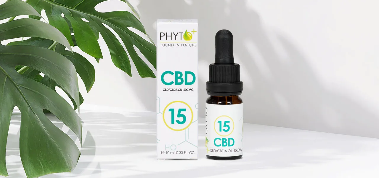 Kaufen Sie starke CBD Öltropfen 15% Phyto Plus