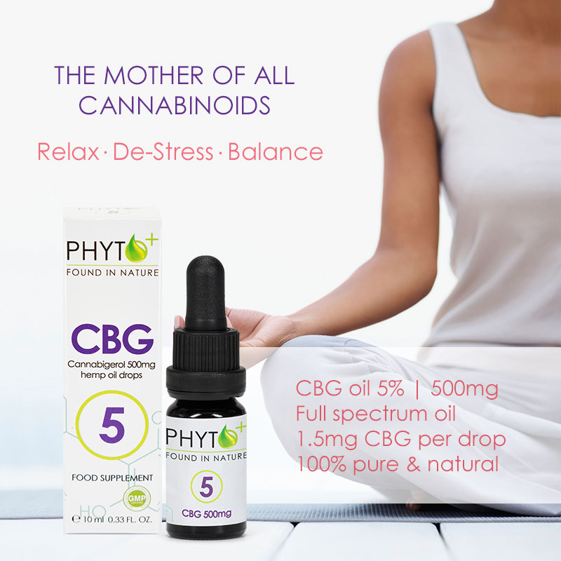 Buy CBG oil | the best quality CBG from Phyto Plus