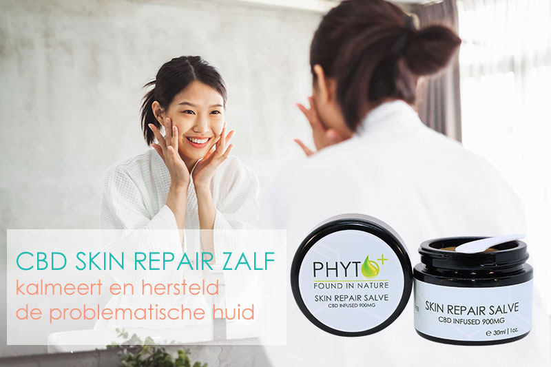 CBD Skin Repair Salve herstelt en kalmeert de problematische huid