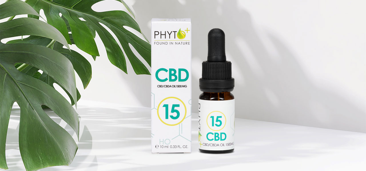 Acheter des gouttes d'huile de CBD forte à 15% Phyto Plus