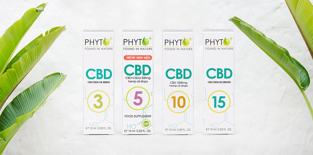 Phyto Plus Full spectrum CBD Oils in different concentrations